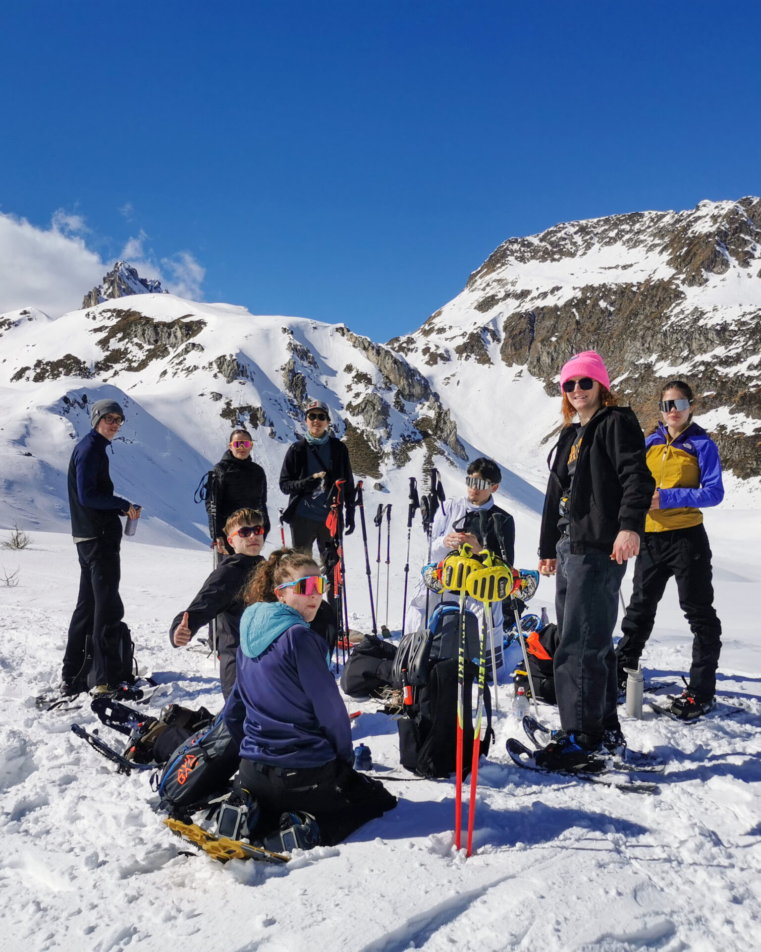 Wintertour am Lukmanierpass